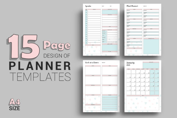 Download Printable Planner Template - Premium Resources