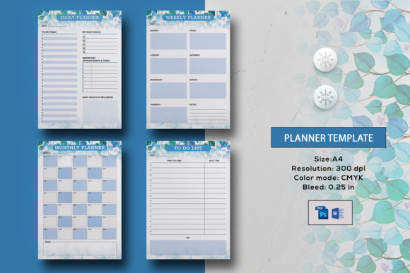 Download Printable Planner Template - Premium Resources