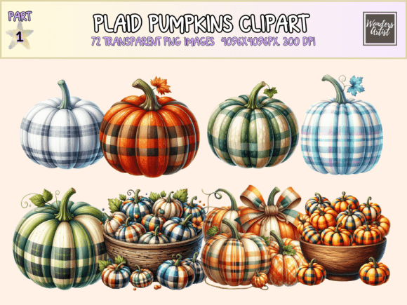 Download Plaid Pumpkins Clipart - Plaid Collection